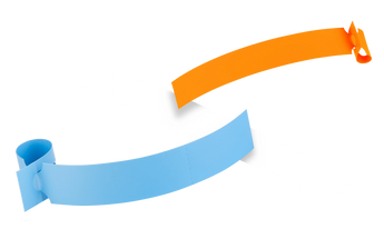A white self tie loop lock label