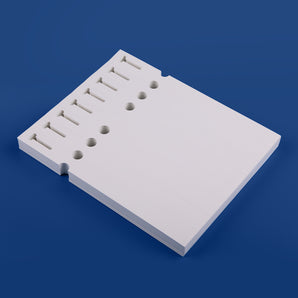 25 x 250 mm 8-per sheet, Self-Tie Loop-Lock Labels, WHITE