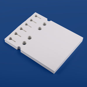 33 x 250 mm 6-per sheet, Self-Tie Loop-Lock Labels,  WHITE