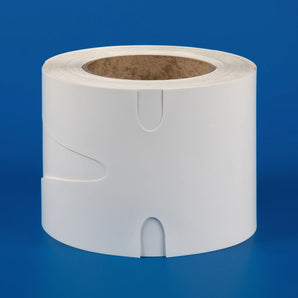 102 x 305 mm Self-Tie Loop-Lock Labels, 1-across, WHITE