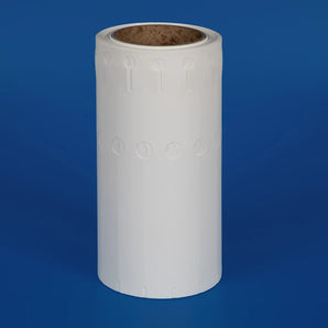 220 x 25 mm Self-Tie Loop-Lock Labels, 1-across, WHITE