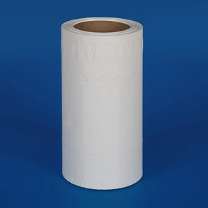 228 x 25 mm TABBED Self-Tie Loop-Lock Labels, 1-across, WHITE