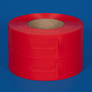 50 x 305 mm Self-Tie Loop-Lock Labels, 2-across, RED