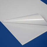 210 x 298 mm matt finish synthetic self-adhesive labels - 1 per sheet - laser and inkjet printable - waterproof - horticulture - steel - chemicals - industrial