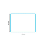 65 x 48 mm matt finish synthetic self-adhesive labels - 18 per sheet - laser and inkjet printable - waterproof - horticulture - steel - chemicals - industrial