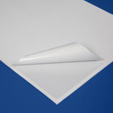 99 x 139 mm matt finish synthetic self-adhesive labels - 4 per sheet - laser and inkjet printable - waterproof - horticulture - steel - chemicals - industrial