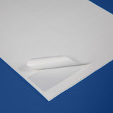 99 x 38 mm matt finish synthetic self-adhesive labels - 14 per sheet - laser and inkjet printable - waterproof - horticulture - steel - chemicals - industrial