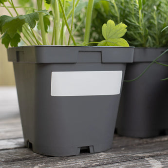 89 x 25 mm matt finish synthetic self-adhesive labels - 1-across - thermal transfer printable rolls - waterproof - horticulture - steel - chemicals - industrial