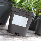 matt finish synthetic self-adhesive labels - 1-across - thermal transfer printable rolls - waterproof - horticulture - steel - chemicals - industrial