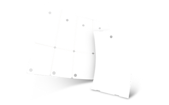 Plain industrial identification tags