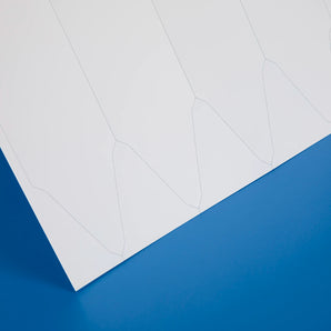 50 x 145 mm Stick-In Labels, Ink-Jet Printable, 4-per sheet, WHITE