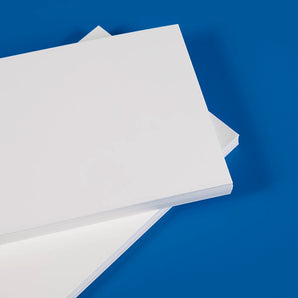 A6 Bed Cards (105 x 149 mm) Laser-Printable Sheets x200, WHITE