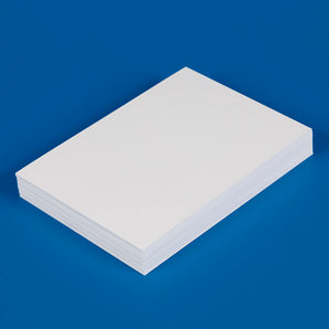 A6 Bed Cards (105 x 149 mm) Laser-Printable Sheets x200, WHITE