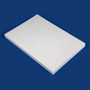 A4 Bed Cards (210 x 297mm) Laser-Printable Sheets, WHITE