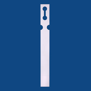 25 x 250 mm Self-Tie Loop-Lock Label, 4-across, TABBED