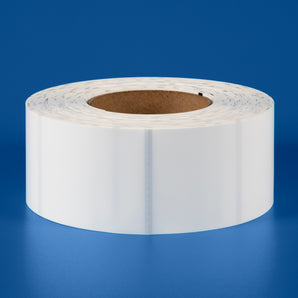 64 x 140 mm PolyTech Industrial Identification Tags, WHITE - 500 Tags