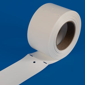 75 x 152 mm PolyTech Steel Rebar Tags, WHITE - 500 Tags