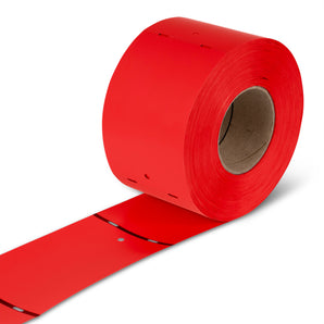 100 x 152 mm Pre-Coloured Industrial Tags - Thermal Transfer Printable