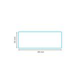 99 x 35 mm matt finish synthetic self-adhesive labels - 16 per sheet - laser and inkjet printable - waterproof - horticulture - steel - chemicals - industrial