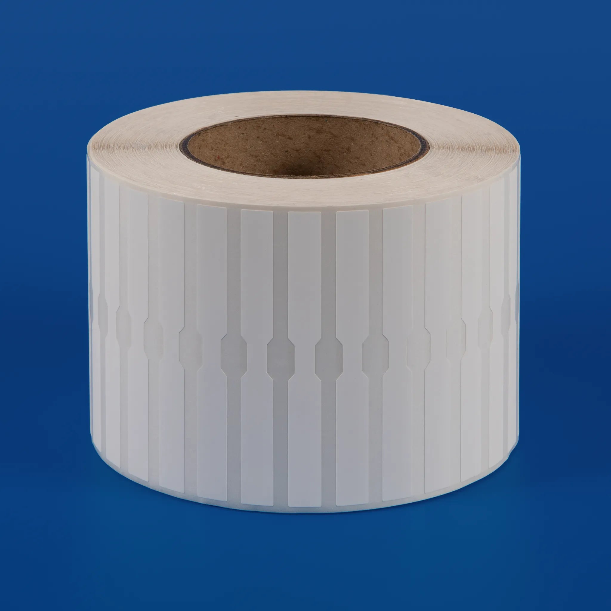 Blue Point Label 96 x 10 mm Synthetic Self-Adhesive Labels, Matt-finish, 1-across WHITE ...