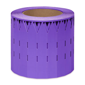 112 x 19 mm Stick-In Labels, Thermal Transfer Printable, 1-across, PRE-COLOURED