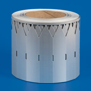 115 x 25 mm Stick-In Labels, Thermal Transfer Printable, 1-across, SILVER x 1000